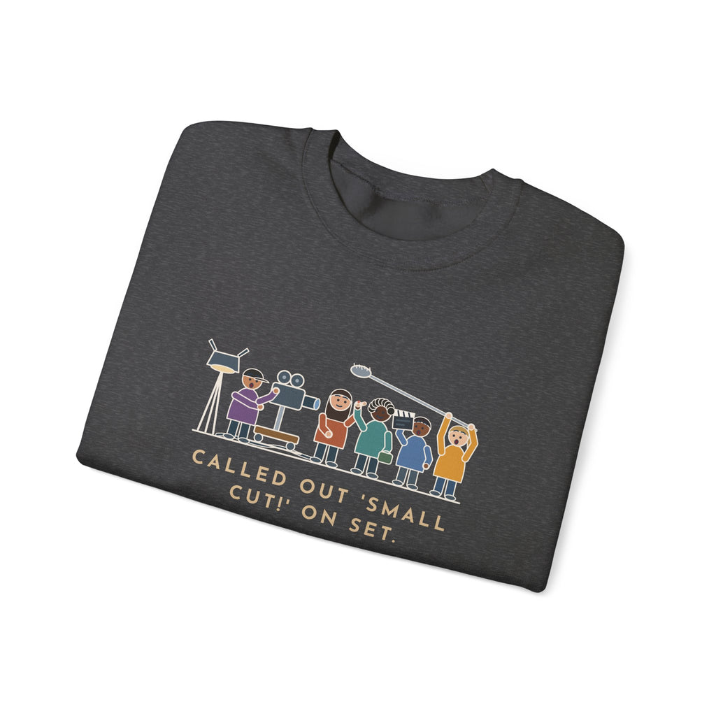 Film Set Nurse Crewneck Sweatshirt - Small Cut, Whole Crew Froze