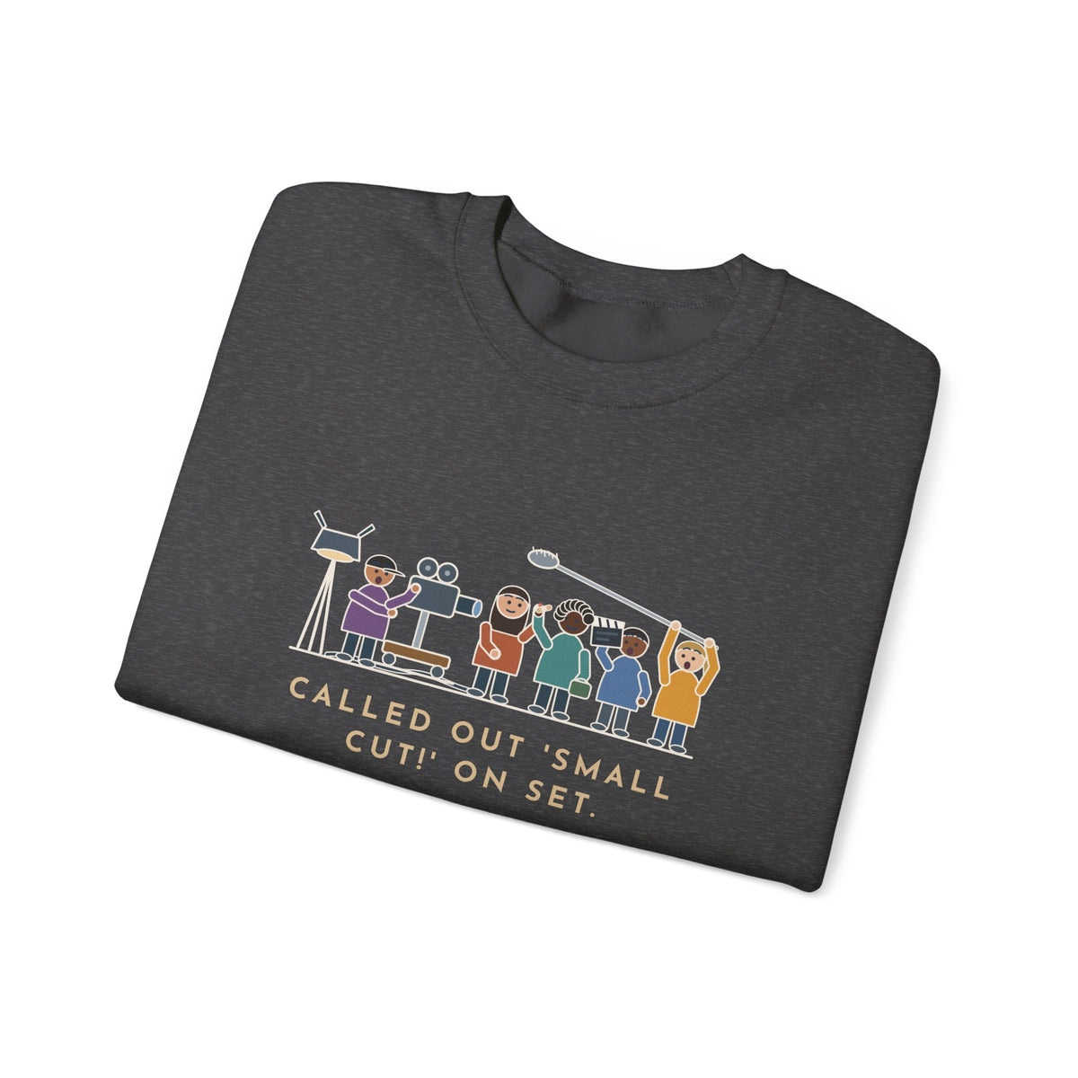 Film Set Nurse Crewneck Sweatshirt - Small Cut, Whole Crew Froze