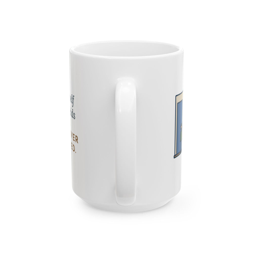 Large Kuvasz Mug 15oz - Watched Over the Kids While I Signed for the Package