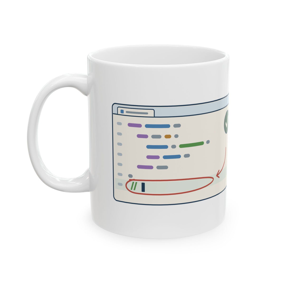 Computer Science Teacher Coffee Mug - Your Code Works. Now Comment It. CS Teacher Gift