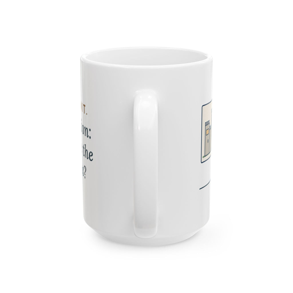 Large 15oz World History Teacher Mug - Castle Unit First Question