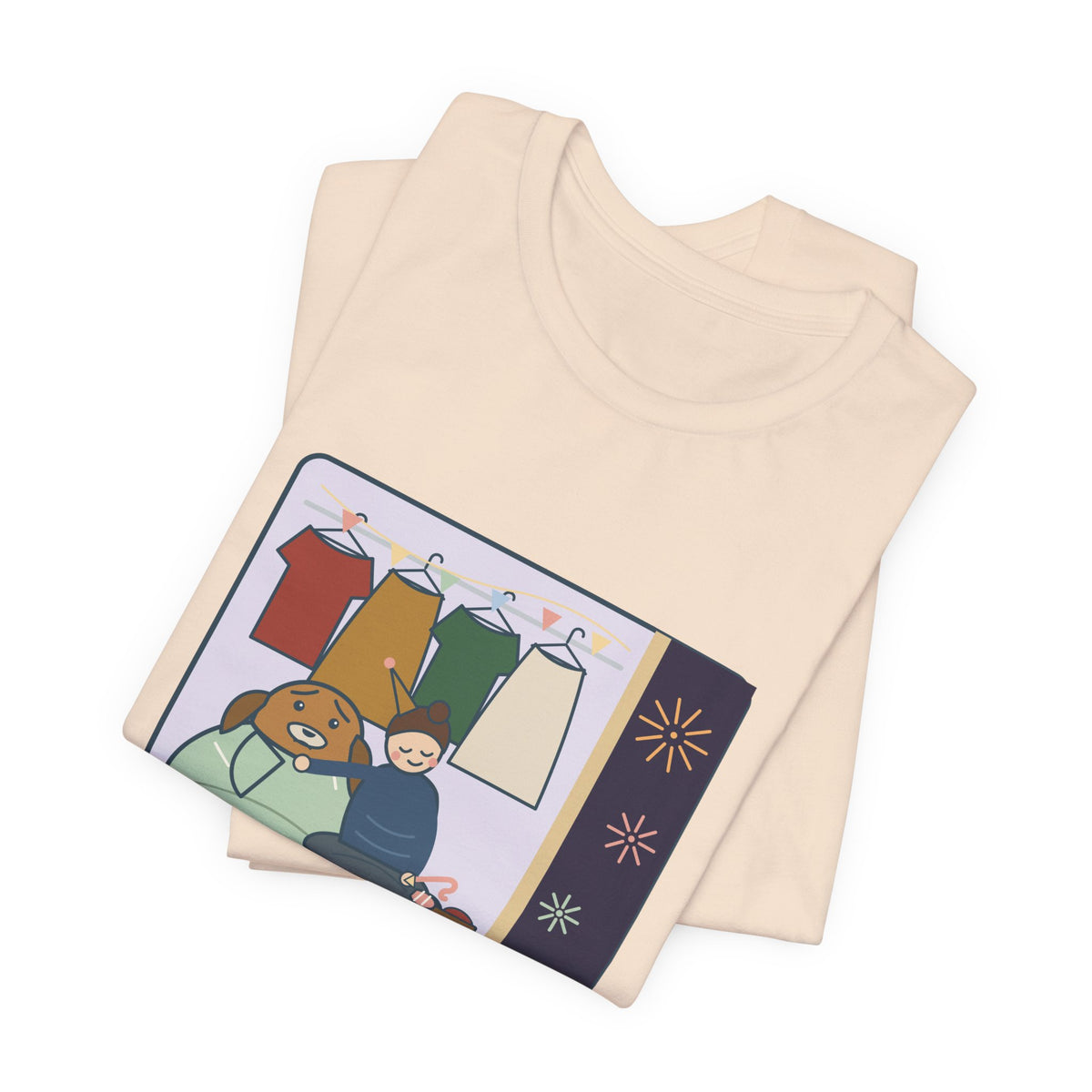 New Year 2027 Dog Owner T-Shirt - Rang in 2027 in the Closet with the Dog Funny NYE Tee