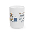 Large 15oz Travel Clinic Nurse Mug - Laminated Itinerary With Tabs