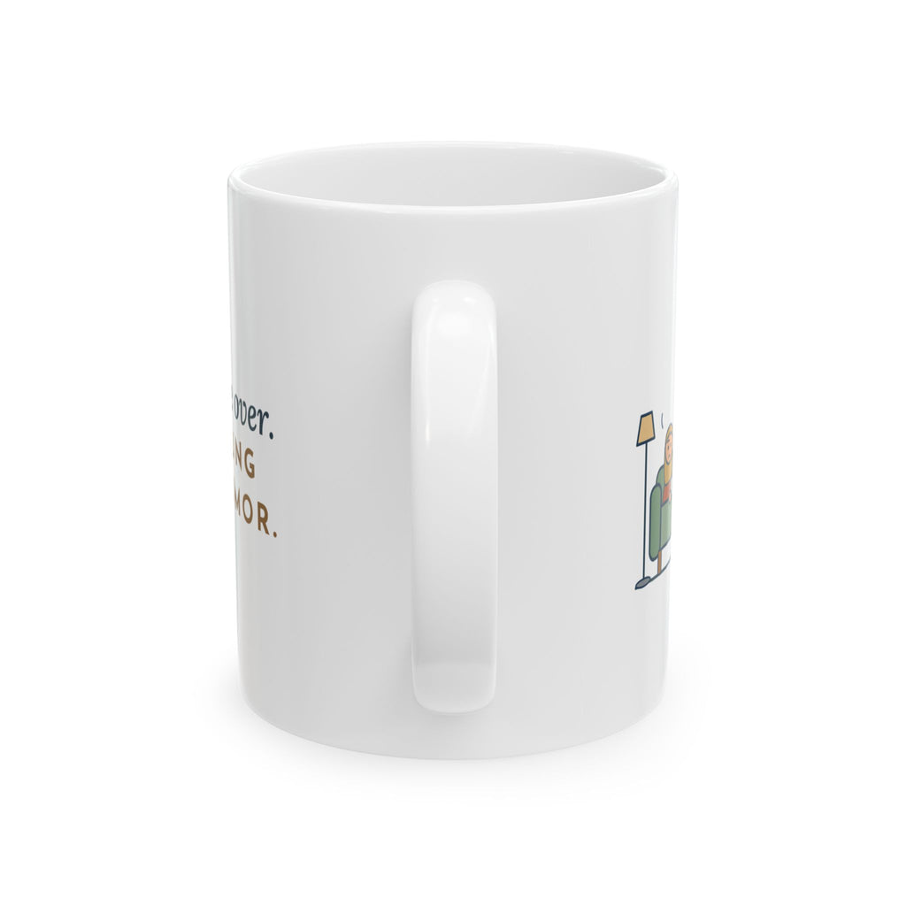 Nebelung Cat Coffee Mug 11oz - Company Came Over. The Nebelung Became a Rumor.