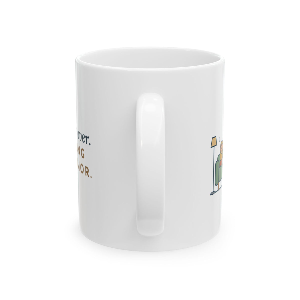 Nebelung Cat Coffee Mug 11oz - Company Came Over. The Nebelung Became a Rumor.