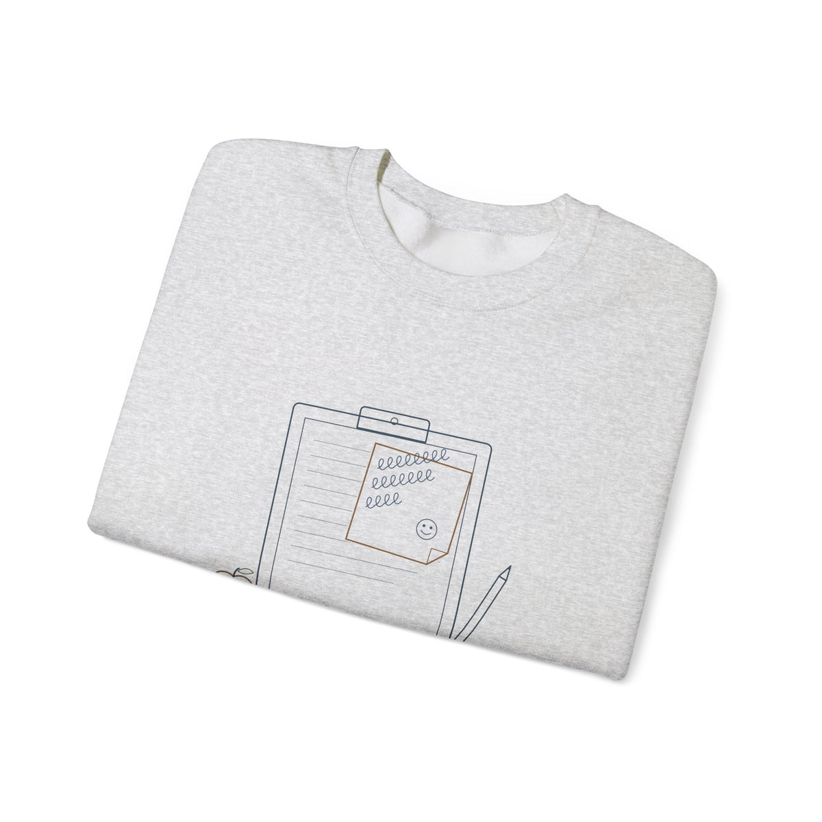 Substitute Teacher Crewneck Sweatshirt - Your Teacher Doesn't Let You Do That