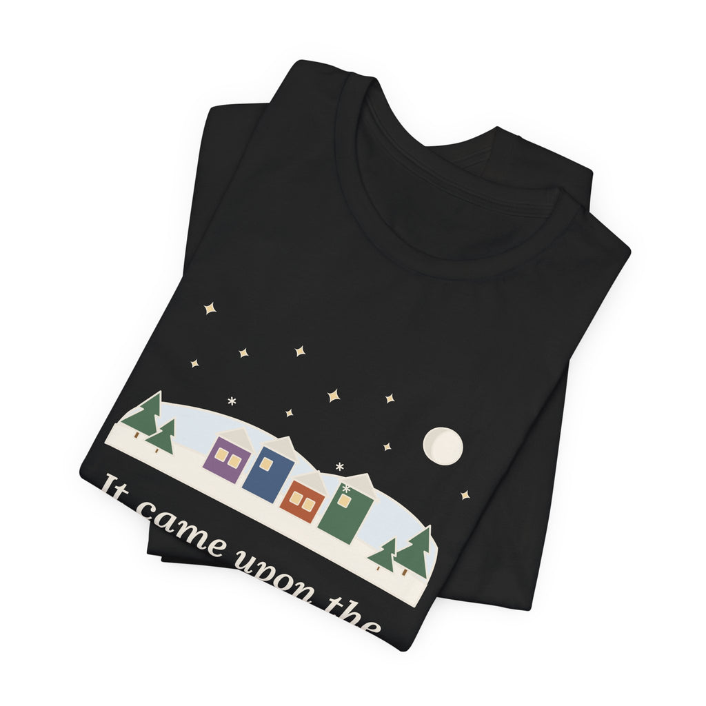 Sears Quote T-Shirt, It Came Upon the Midnight Clear, Christmas Clear Midnight Tee