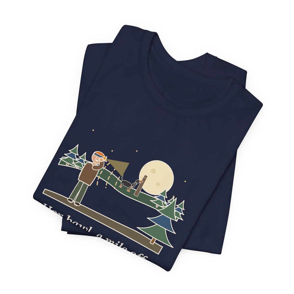 Coonhound T-Shirt - Her Bawl, a Mile Off. I'd Know It Anywhere. Hound Tee