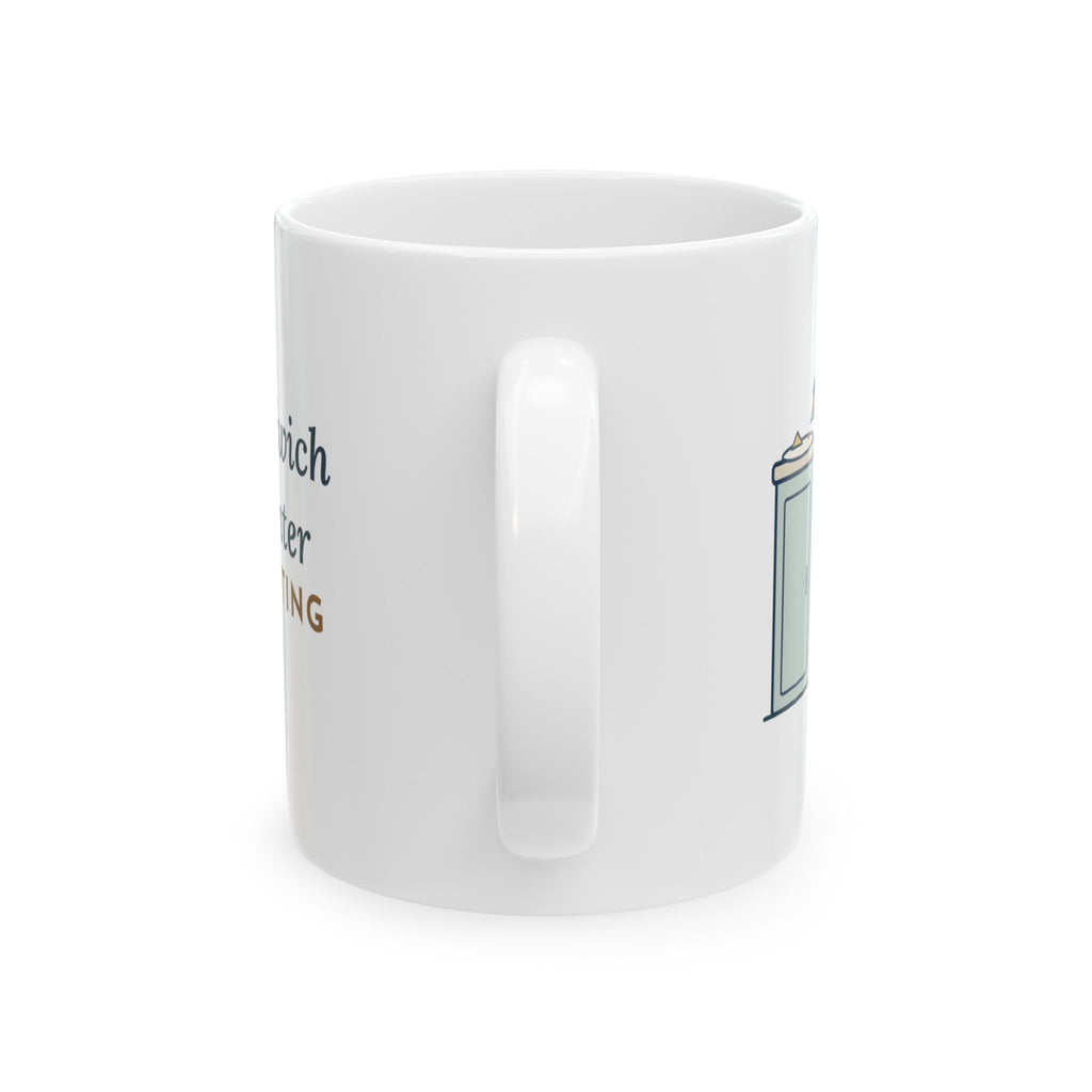 Irish Wolfhound Coffee Mug - Ate the Sandwich Off the Counter Without Lifting a Paw