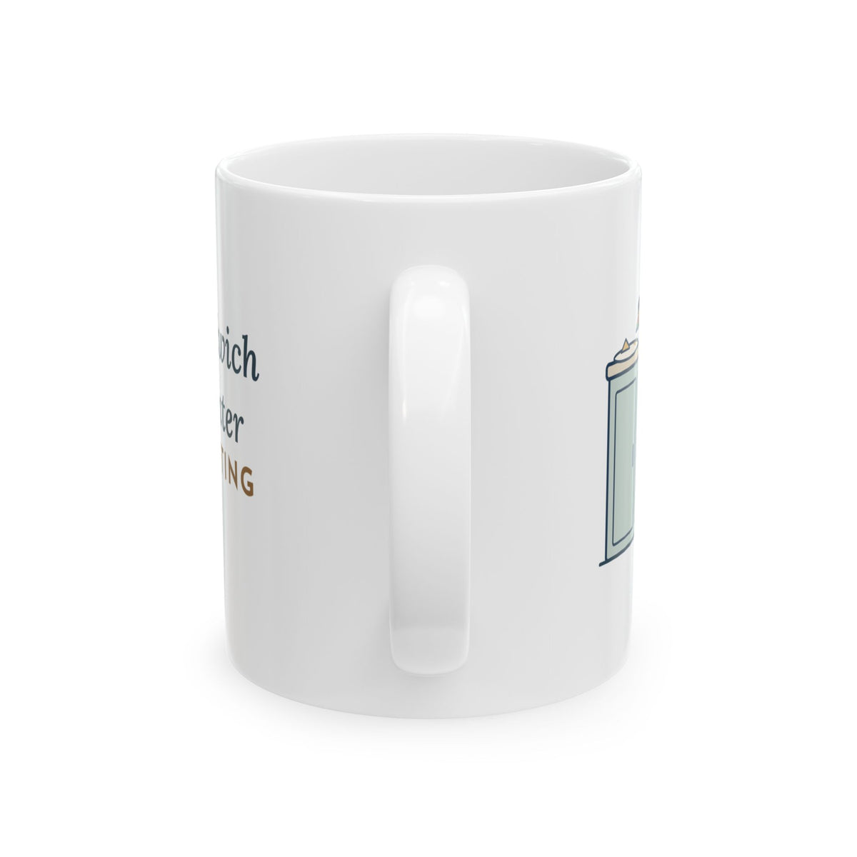 Irish Wolfhound Coffee Mug - Ate the Sandwich Off the Counter Without Lifting a Paw
