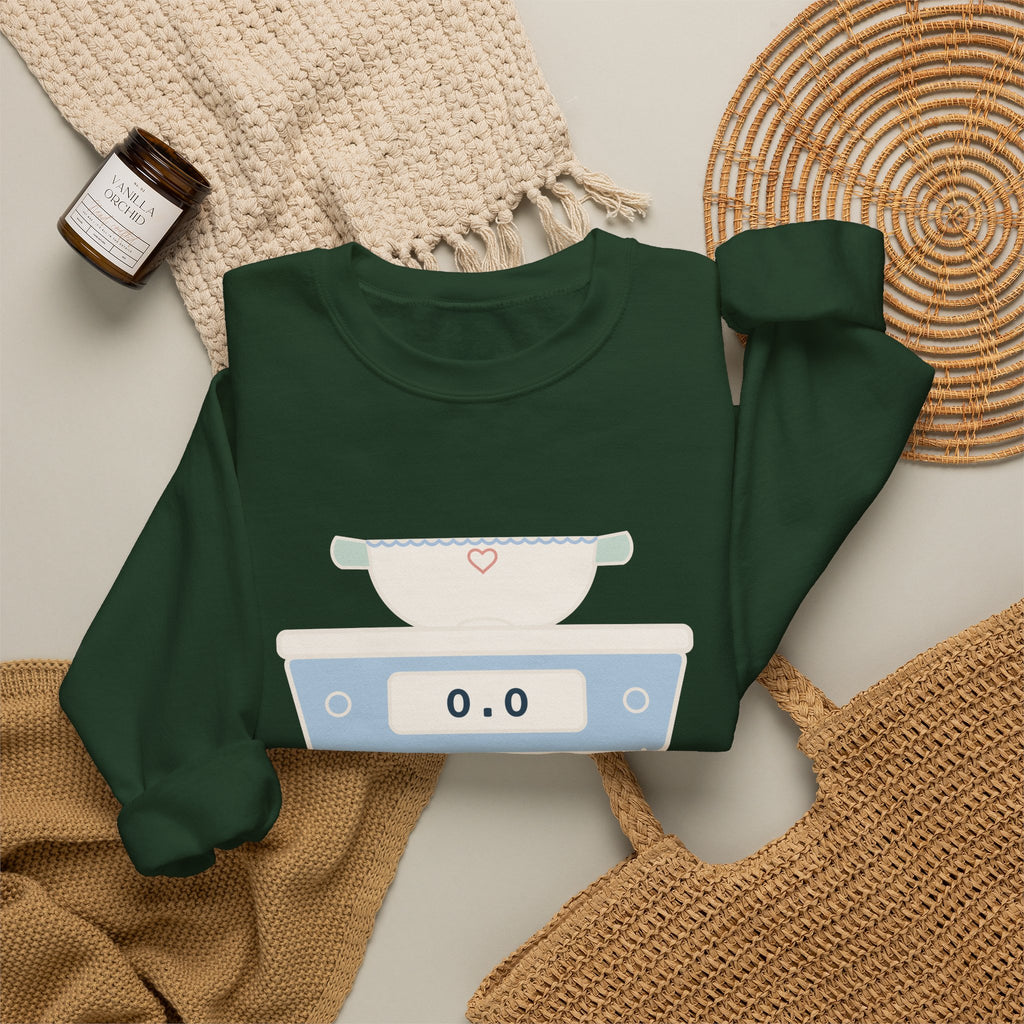 NICU Nurse Crewneck Sweatshirt - I Weigh Diapers. Professionally. Neonatal Nurse Gift