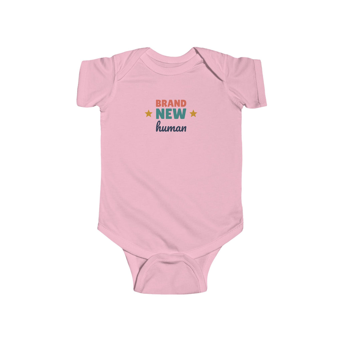 Brand New Human Baby Bodysuit, Funny Newborn Outfit