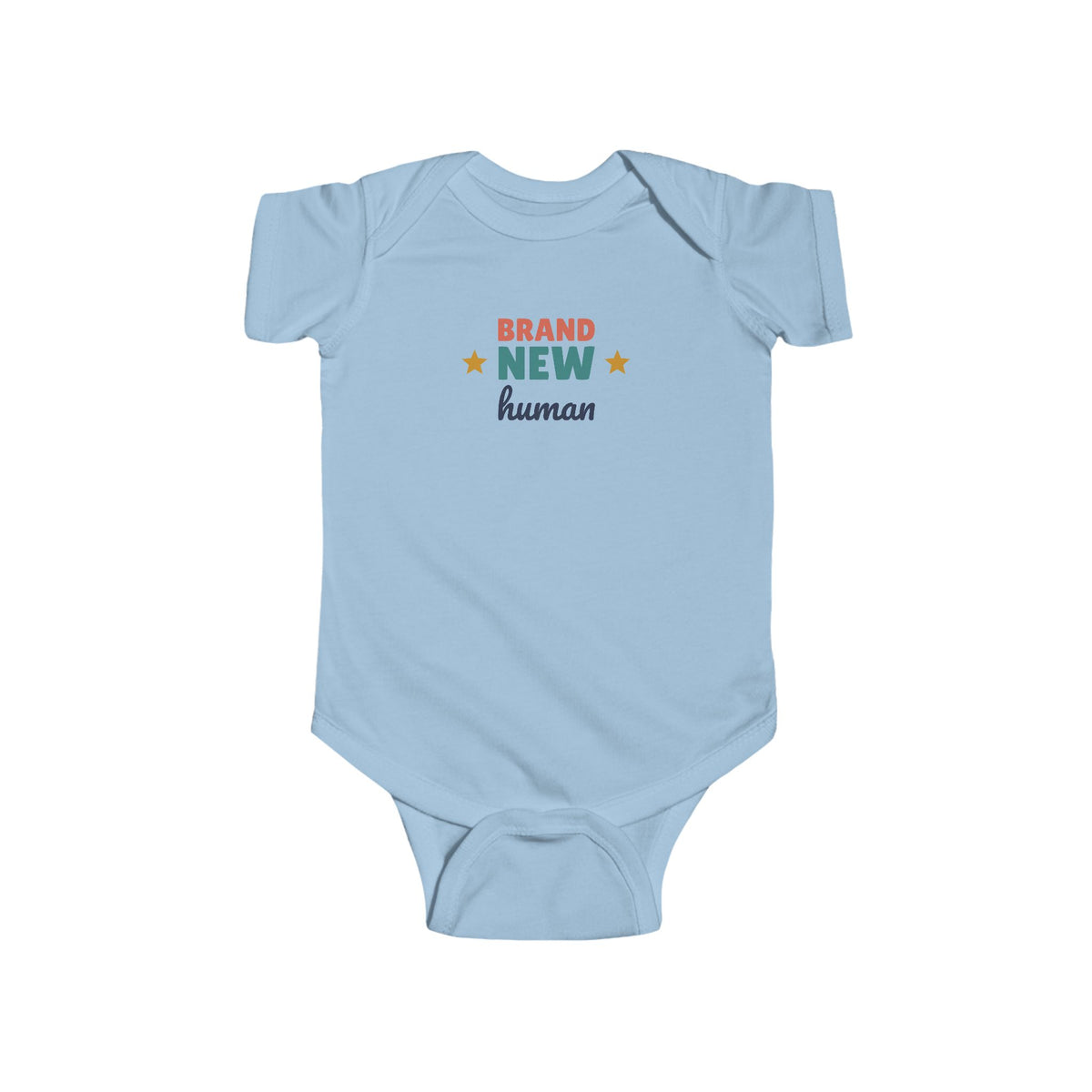 Brand New Human Baby Bodysuit, Funny Newborn Outfit