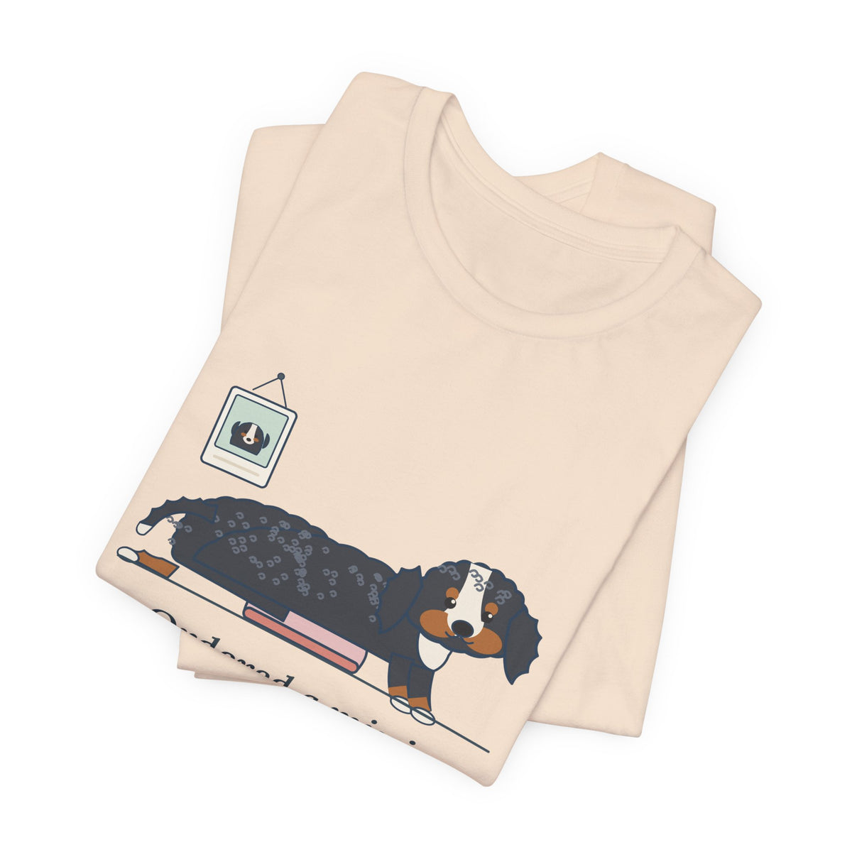 Bernedoodle T-Shirt - Ordered a Mini. Got Ninety Pounds. Funny Doodle Owner Tee