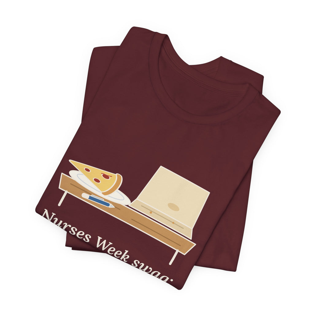 Nurses Week T-Shirt - Nurses Week Swag: One Pen, One Cold Slice. Funny Nurse Tee