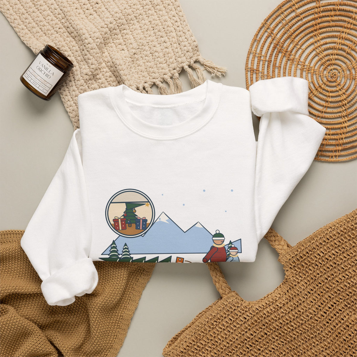 Colorado Christmas Tree Crewneck Sweatshirt - Eleven-Foot Permit Tree, Nine-Foot Ceiling