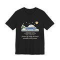 Funny Winter Driver T-Shirt, Scraped the Windshield for Ten Minutes, Back Window Still Frozen, Frosty Driveway Tee
