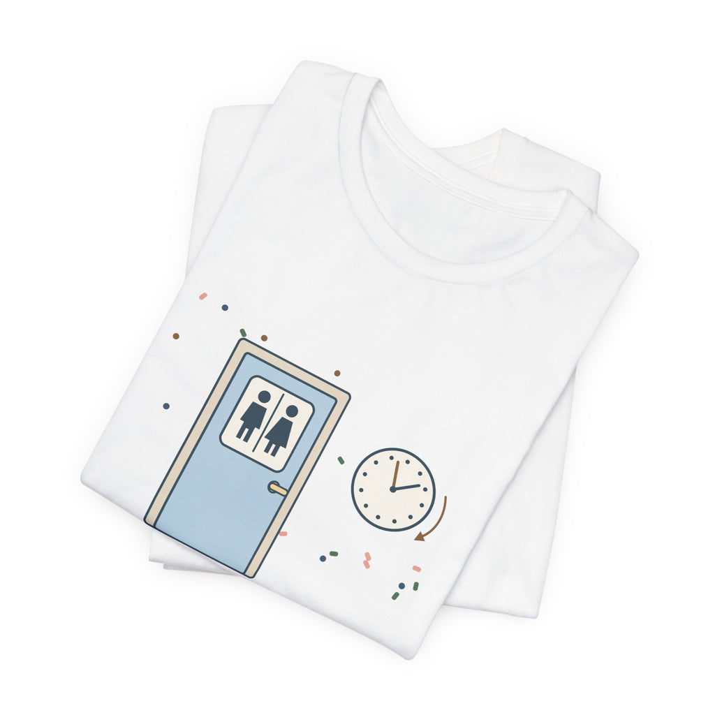 Retired Teacher T-Shirt - Now I Use the Restroom Whenever I Want Retirement Tee