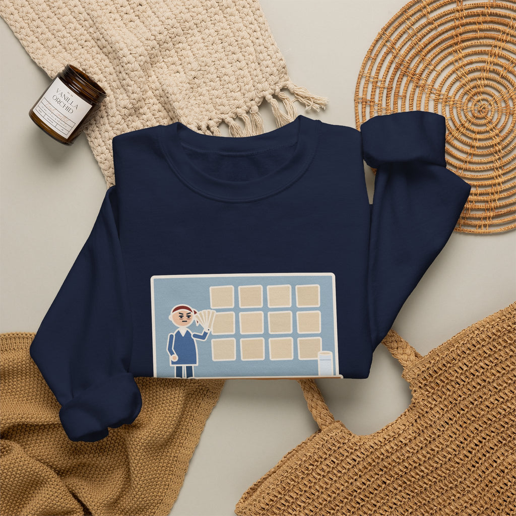 Paint Color Sweatshirt, Spent an Hour Picking One, All Twelve Samples Were Beige, Funny Sample Wall Crewneck