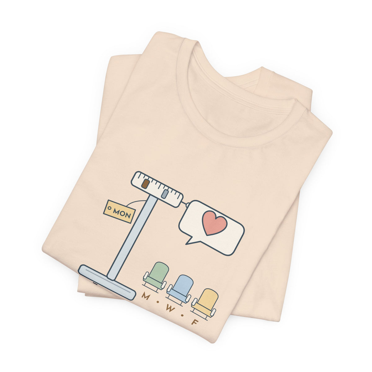 Dialysis Nurse T-Shirt - Monday Weigh-In. Tell Me About the Weekend. Tech Tee