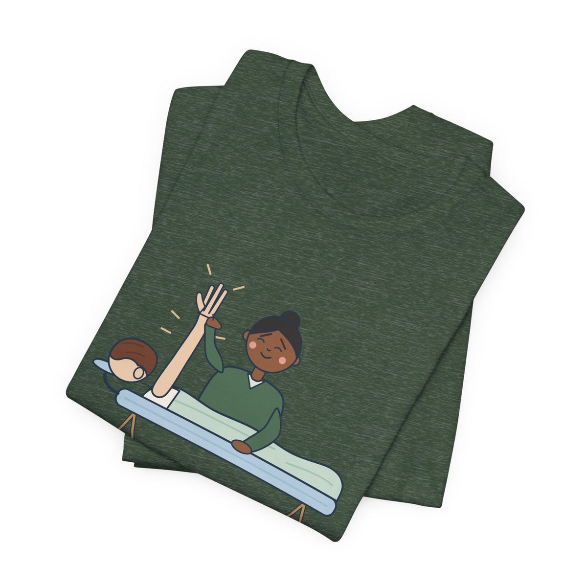 Massage Therapist T-Shirt - You Can Stop Helping Me Lift Your Arm. Funny LMT Tee