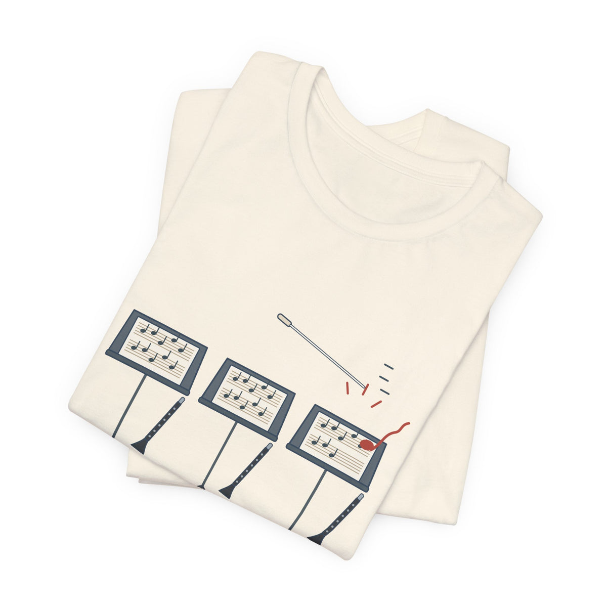 Band Director T-Shirt - I Heard That, Third Clarinet. Funny Band Teacher Tee