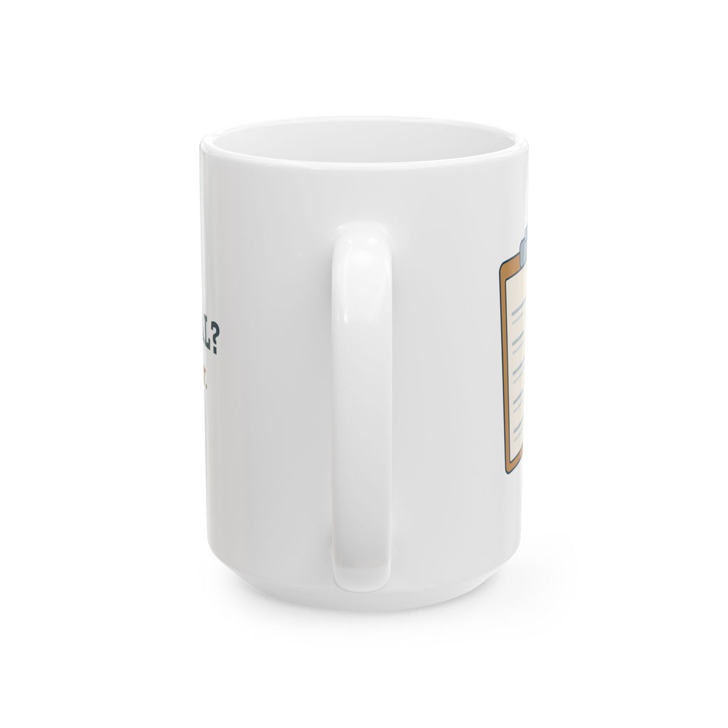 Large 15oz MRI Technologist Mug - Any Metal? Think Harder. Imaging Team Gift