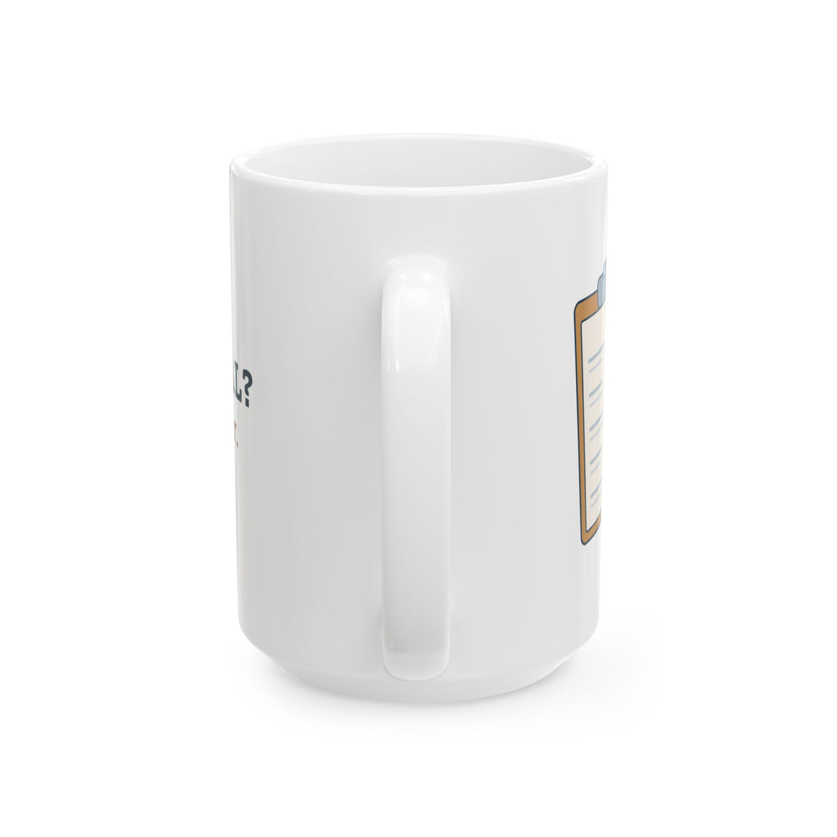 Large 15oz MRI Technologist Mug - Any Metal? Think Harder. Imaging Team Gift