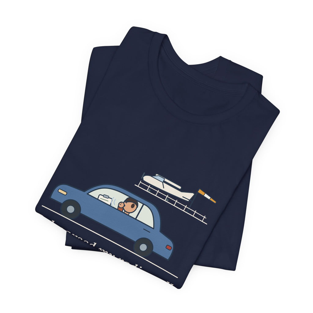 Student Pilot T-Shirt - Rehearsed My Radio Call in the Car. Funny Pilot Tee