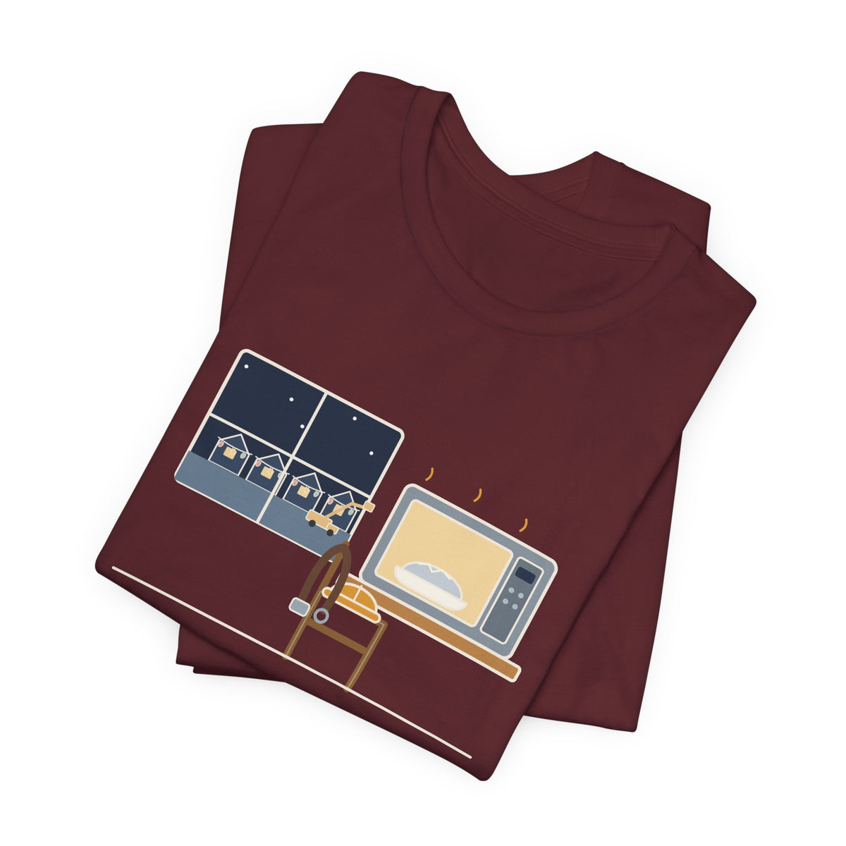 Lineman Christmas T-Shirt - Christmas Dinner, Reheated. Your Lights Stayed On.