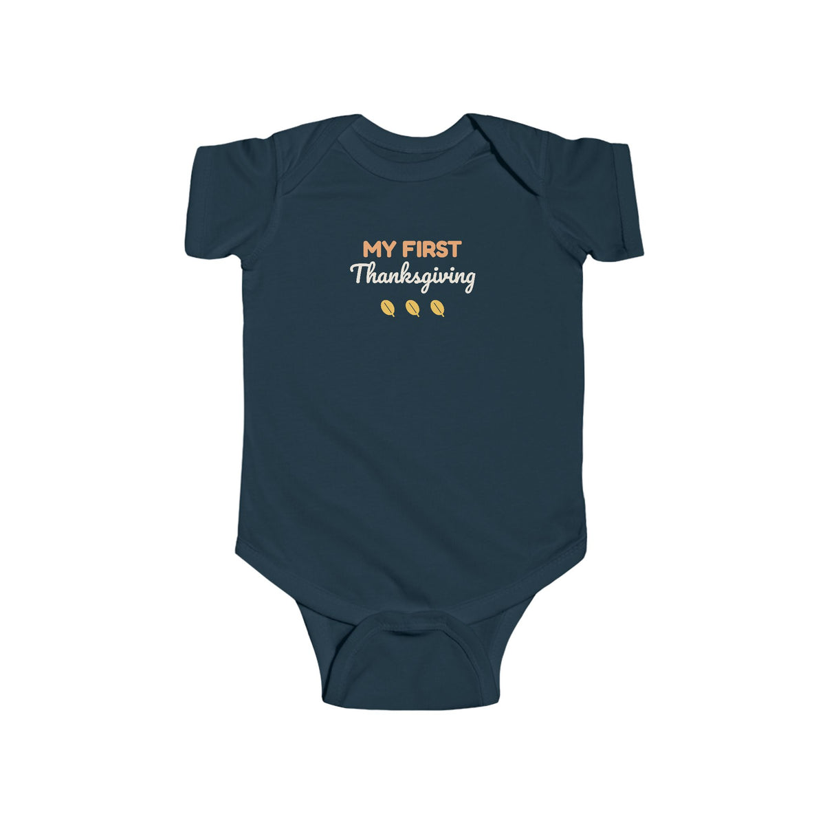 My First Thanksgiving Baby Bodysuit, Fall Newborn Outfit