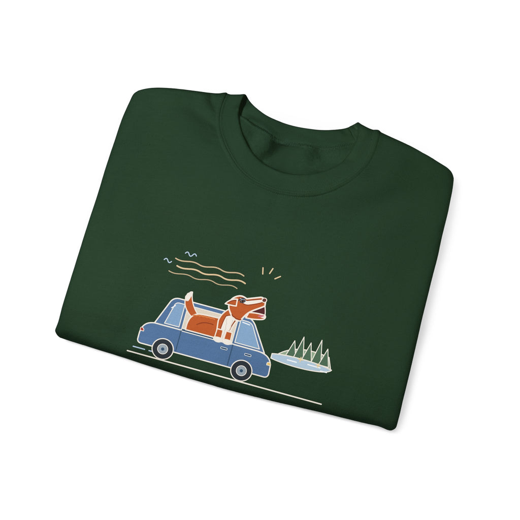 Nova Scotia Duck Tolling Retriever Crewneck Sweatshirt - Screamed the Whole Drive