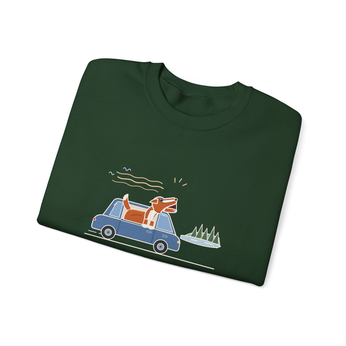 Nova Scotia Duck Tolling Retriever Crewneck Sweatshirt - Screamed the Whole Drive