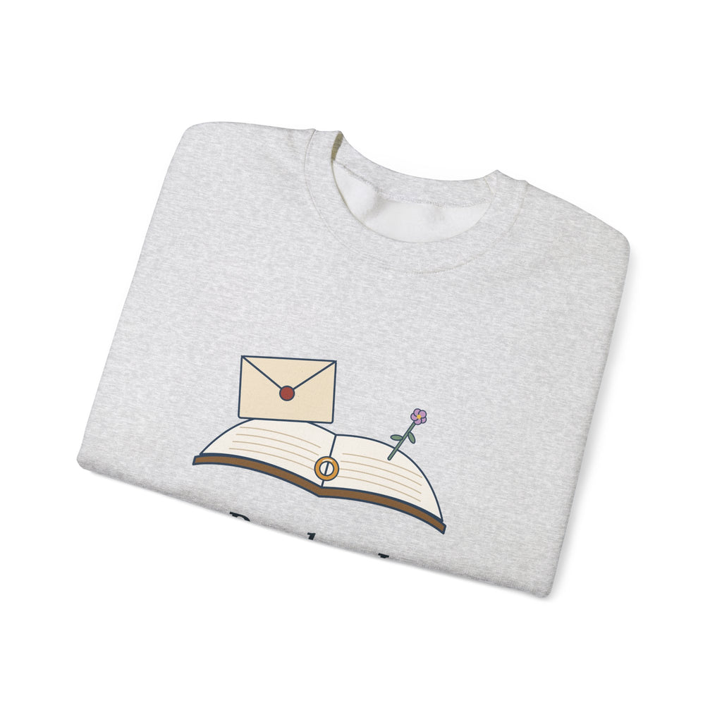 Reader, I Married Him Sweatshirt, Wedding Brontë Quote Crewneck with Letter and Ring