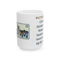 Combed Twenty-Four Heads, All Messed Up by Recess 15oz Mug, Large Funny Picture Day Coffee Mug