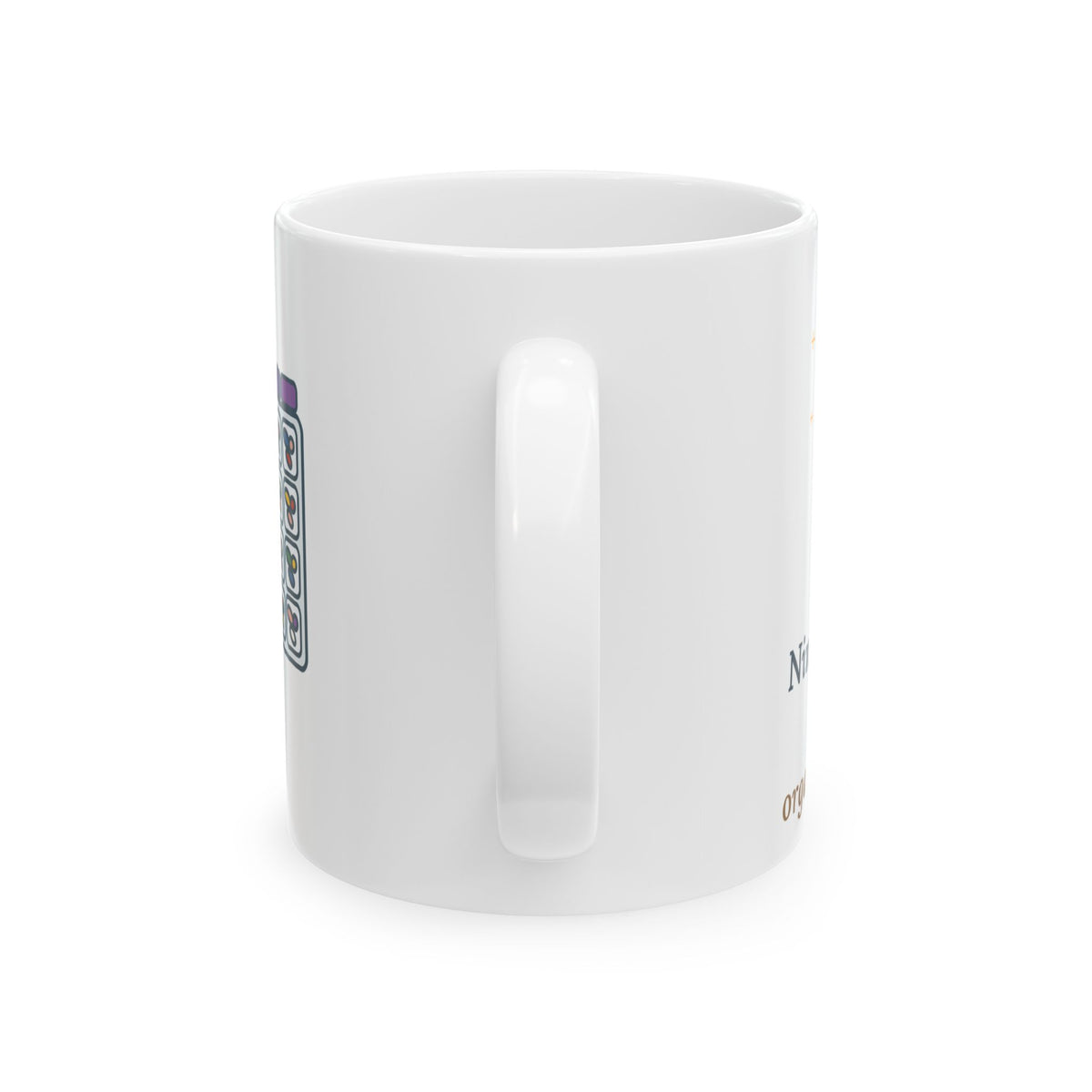 Transplant Nurse Mug 11oz - Nineteen Meds, One Very Organized Pill Box, Nurse Coffee Mug