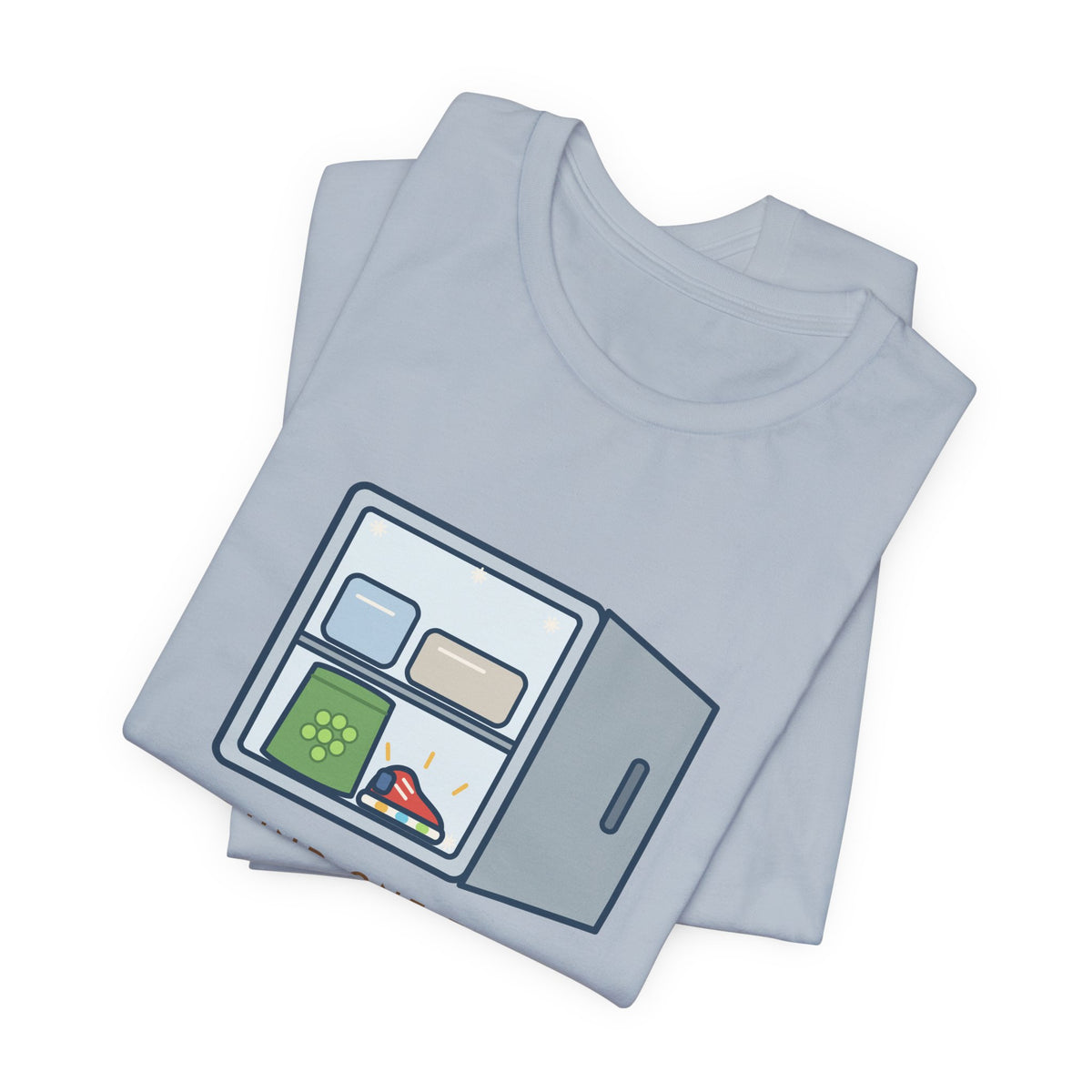 Funny Toddler Parent T-Shirt - Found One Tiny Shoe in the Freezer, Next to the Peas