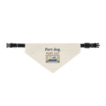 Japanese Chin Bandana, Part Dog, Part Cat, Clip-on Pet Bandana