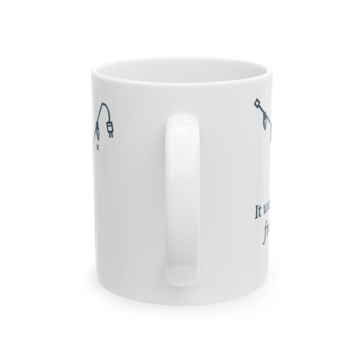 Christmas Lights Coffee Mug - It Was the Fourth Bulb From the End Funny Dad Mug