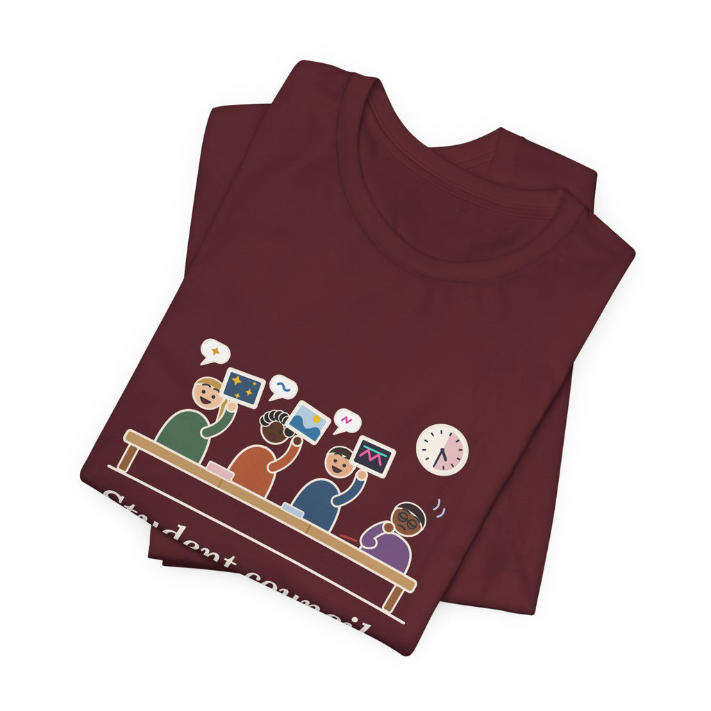 Student Council Adviser T-Shirt - Student Council. Ninety Minutes Debating the Dance Theme.