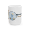 Large 15oz MRI Technologist Mug - Any Metal? Think Harder. Imaging Team Gift