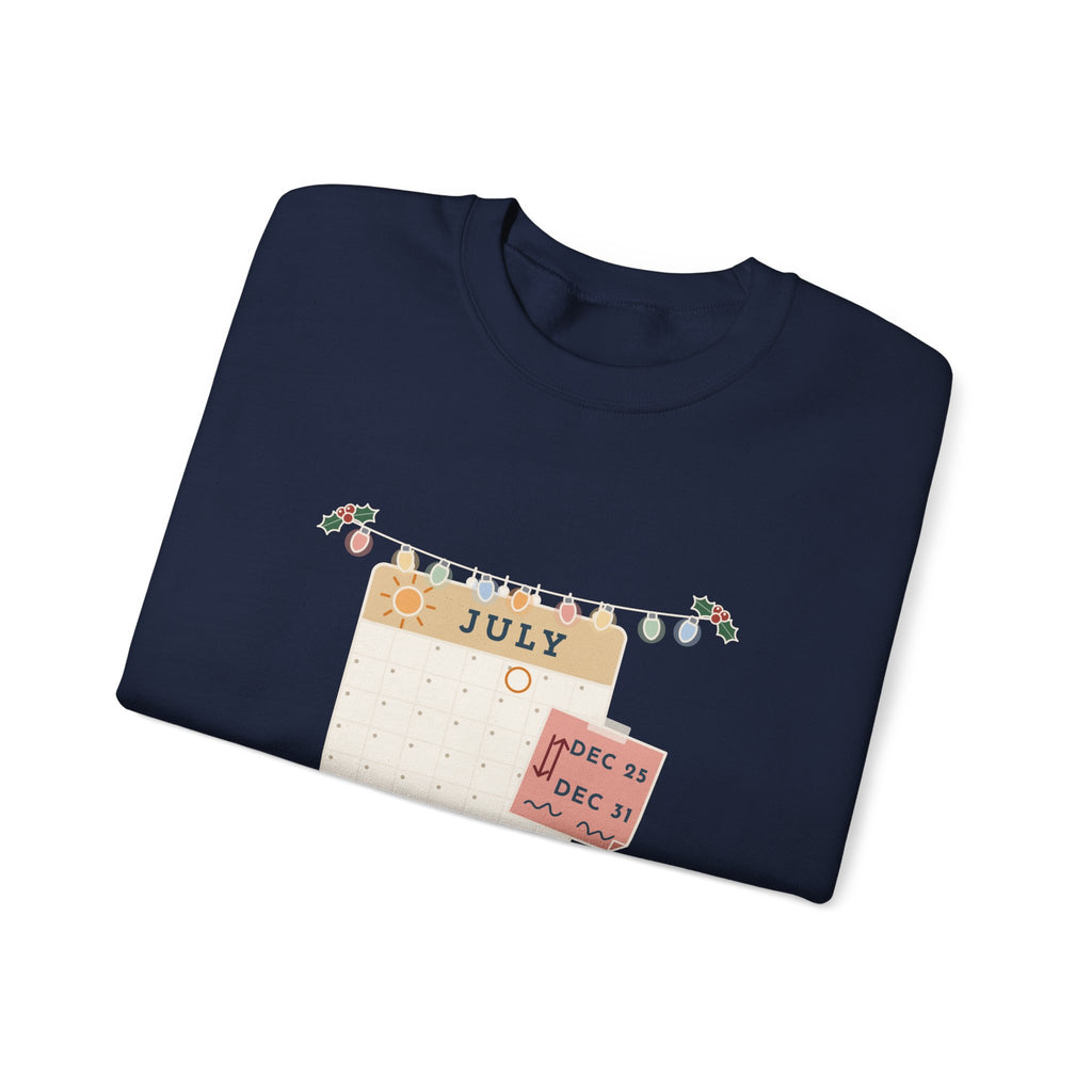 Holiday Nurse Crewneck Sweatshirt - I Traded Christmas for New Year's in July