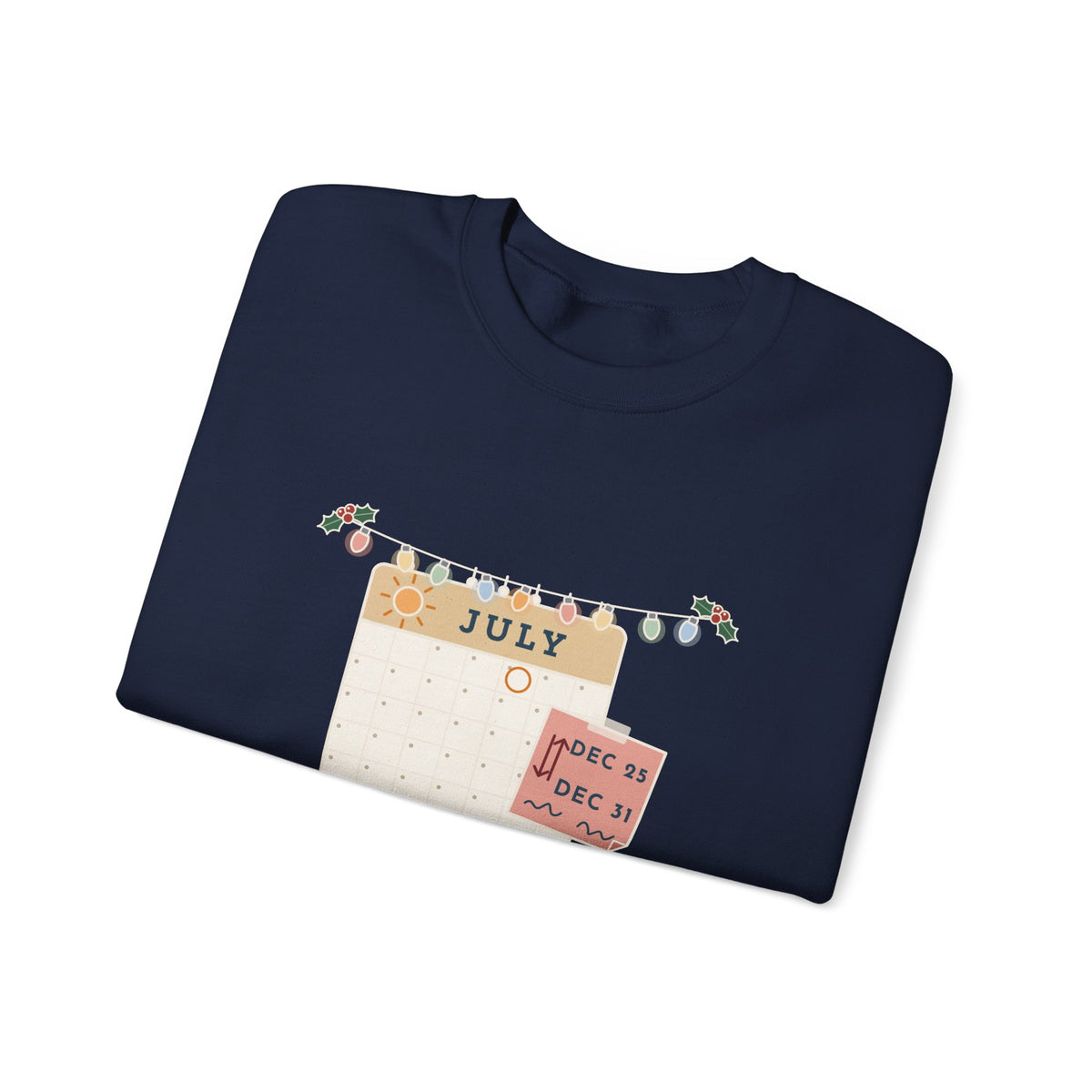 Holiday Nurse Crewneck Sweatshirt - I Traded Christmas for New Year's in July