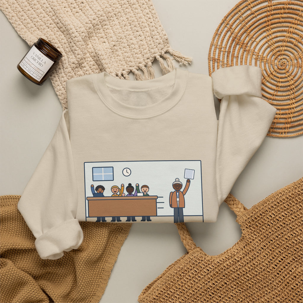 Director of Nursing Sweatshirt, Stopped by for One Minute, Left with Eleven Requests on a Napkin, Funny Station Visit Crewneck
