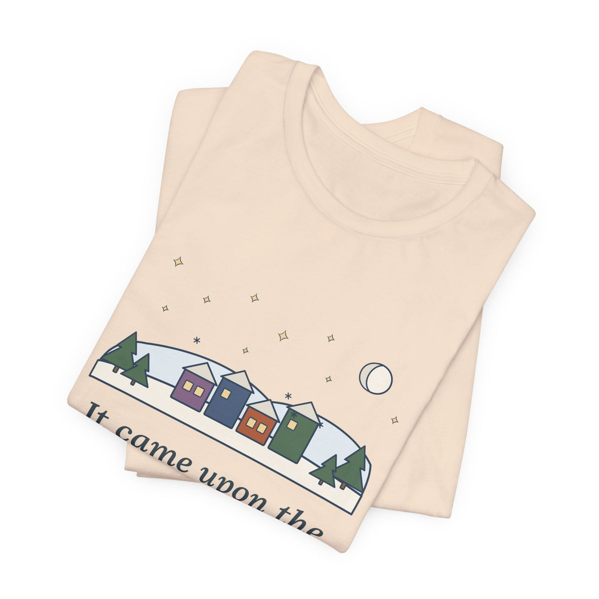 Sears Quote T-Shirt, It Came Upon the Midnight Clear, Christmas Clear Midnight Tee