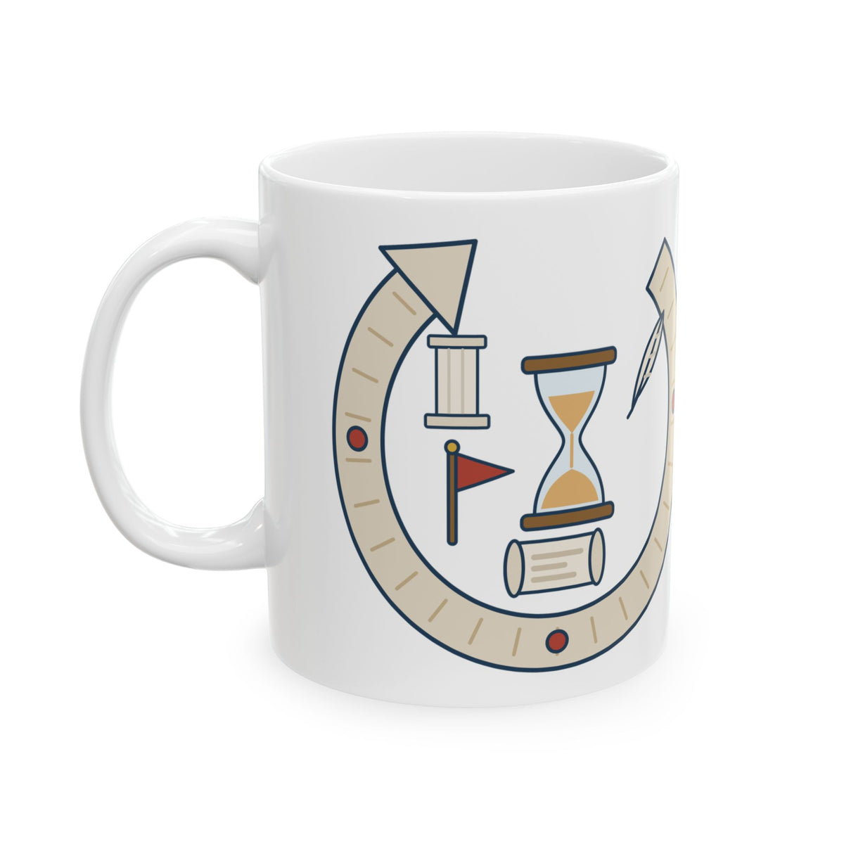 History Teacher Coffee Mug - Spoiler: It Ends the Same Way Every Year. Teacher Gift Mug