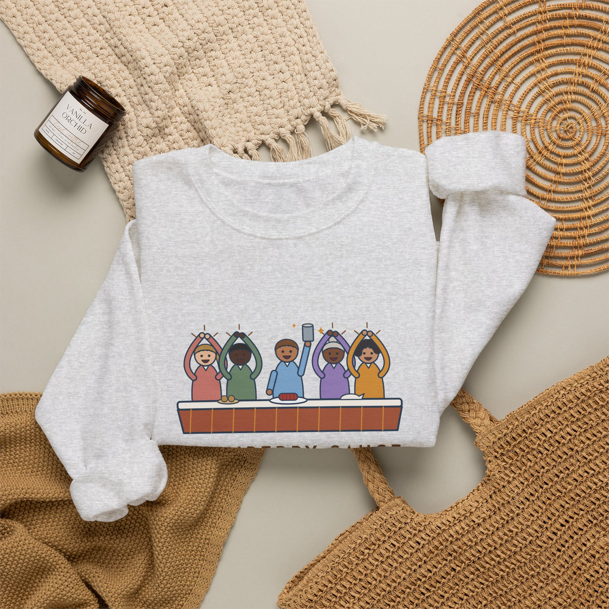 Thanksgiving Sweatshirt, Cranberry Sauce Out of the Can in One Piece, The Table Applauded, Funny Cranberry Ovation Crewneck