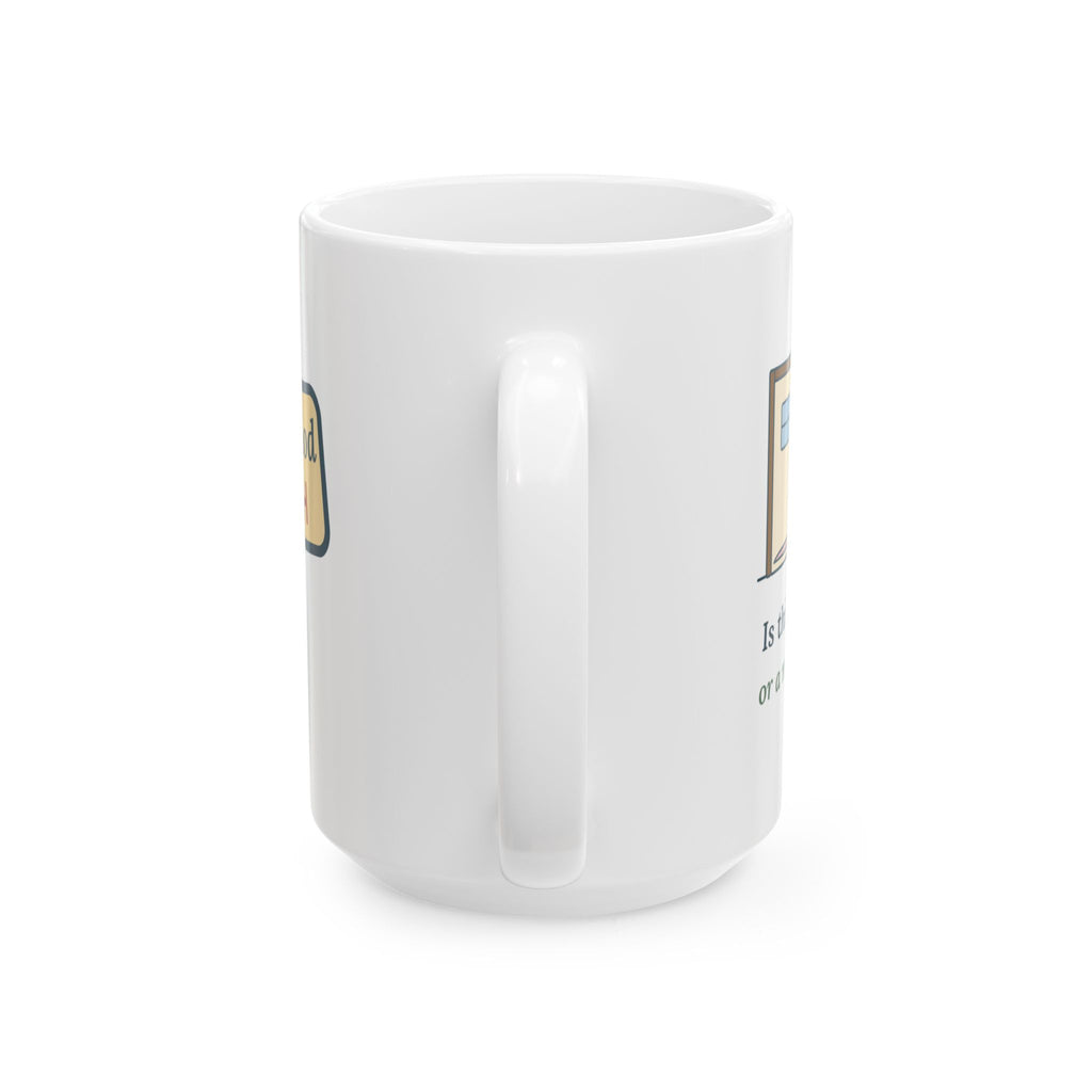 Large 15oz School Counselor Mug - Real Problem or Math-Test Problem? Counseling Office Gift