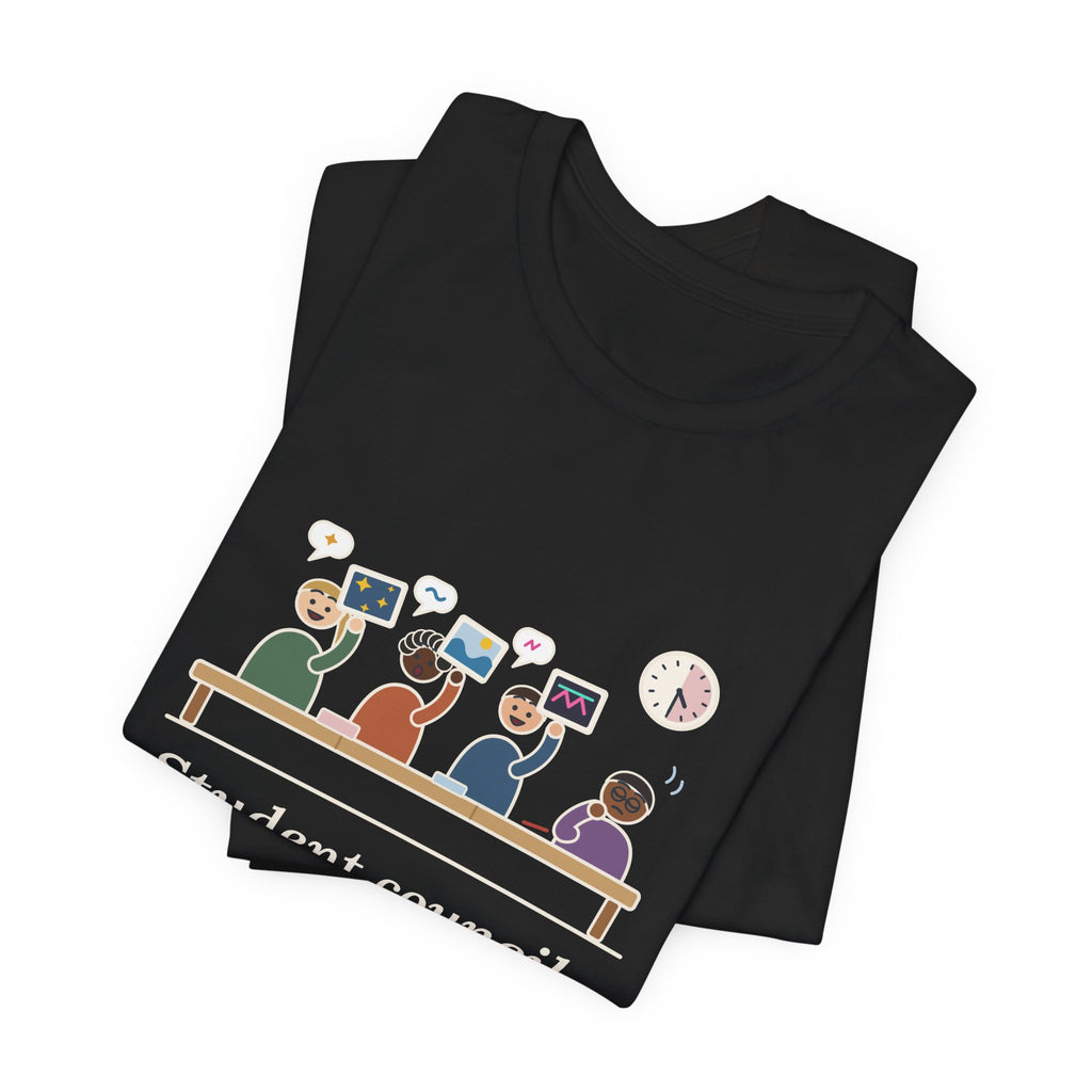 Student Council Adviser T-Shirt - Student Council. Ninety Minutes Debating the Dance Theme.