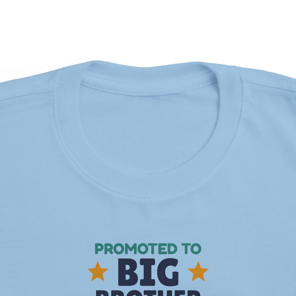 Promoted to Big Brother Toddler T-Shirt, Big Brother Announcement Tee